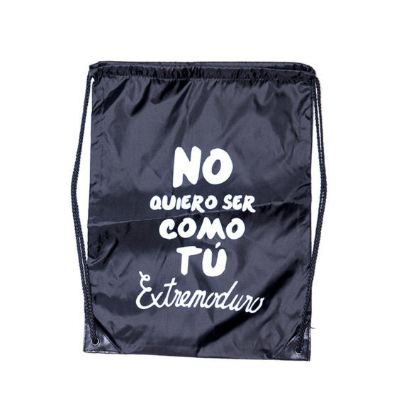 Bolsa ·No quiero ser como tú· (Negra)